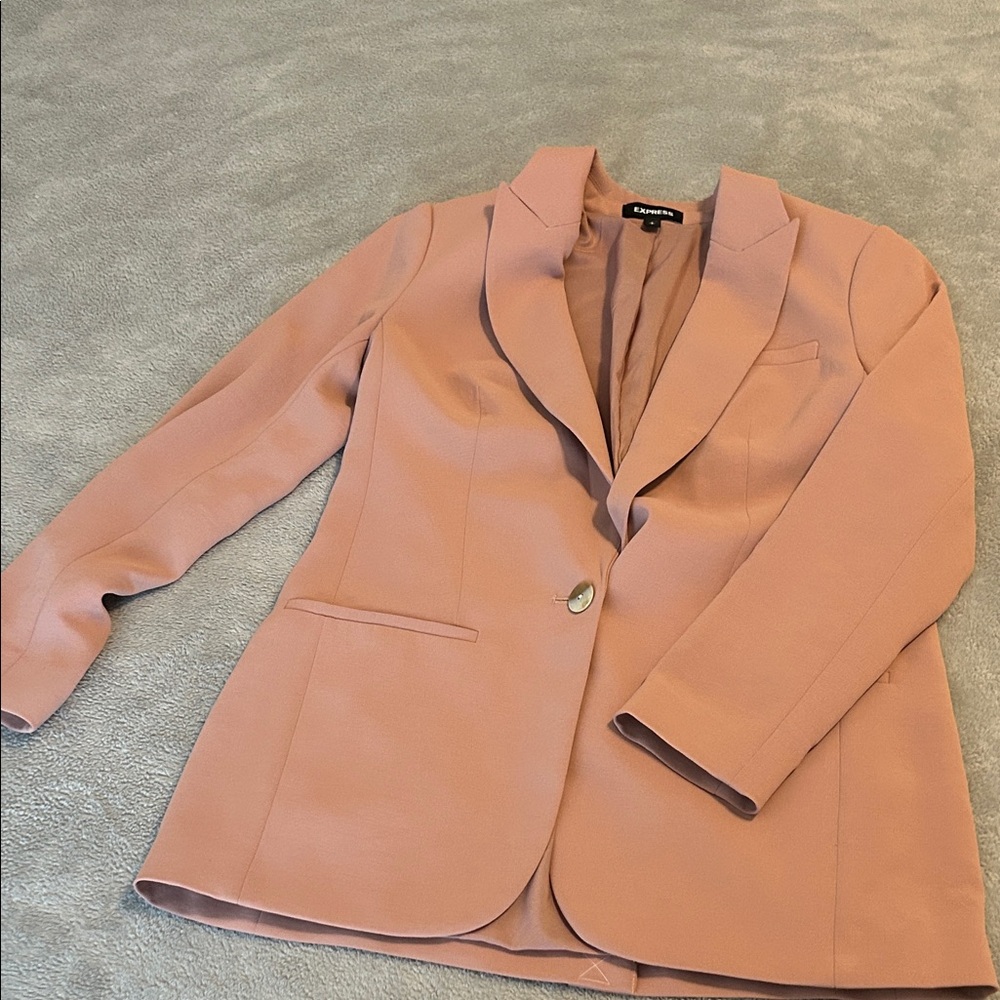 Express Light Pink Women's Blazer